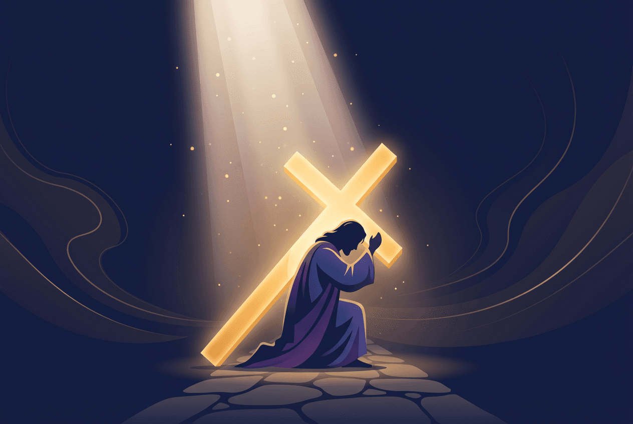 Third Station — Jesus Falls the First Time